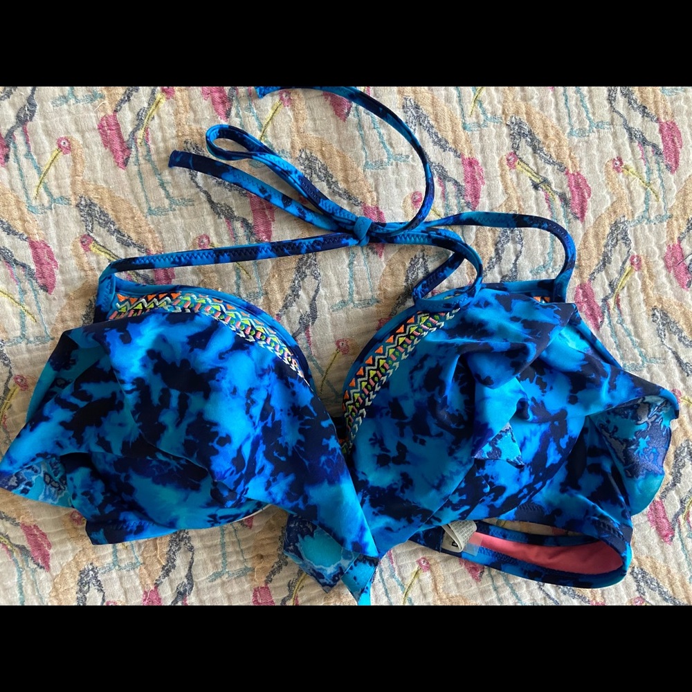 🦋 VS Pink Push Up Bikini Top 💙